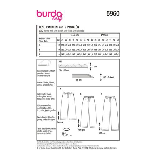 Burda 5960