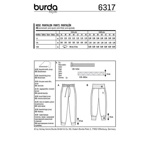 Burda 6317