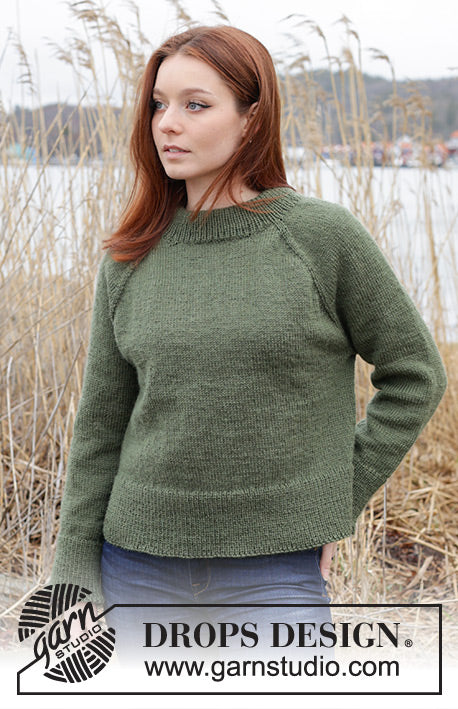 INSPIRATIE - Sea maiden sweater drops  / Amira light/Merino 120