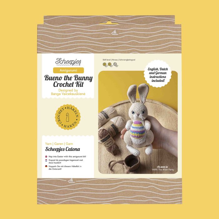 Bueno the Bunny Crochet kit (NL, Engels & Duits)