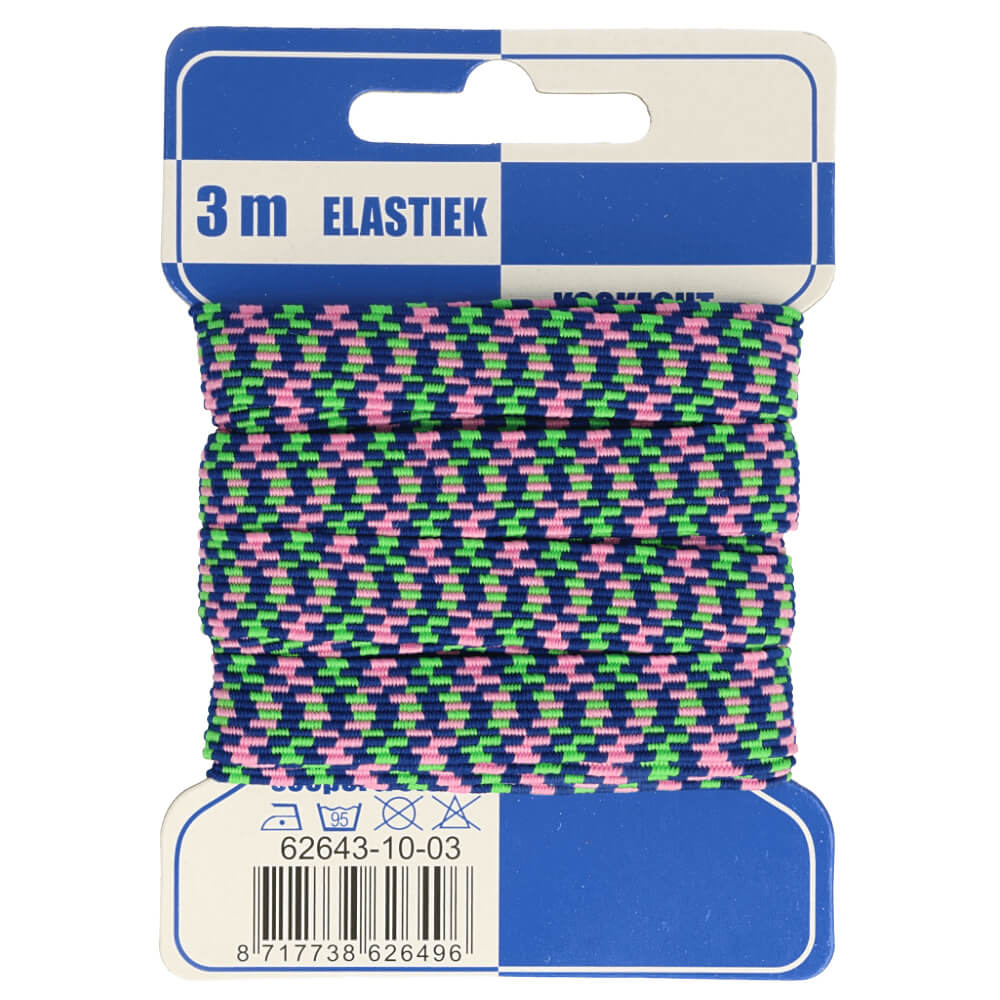 Elastiek met zigzag 10mm