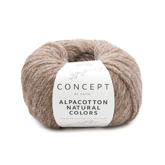 Katia Concept Alpacotton Natural Colors / 52 camel