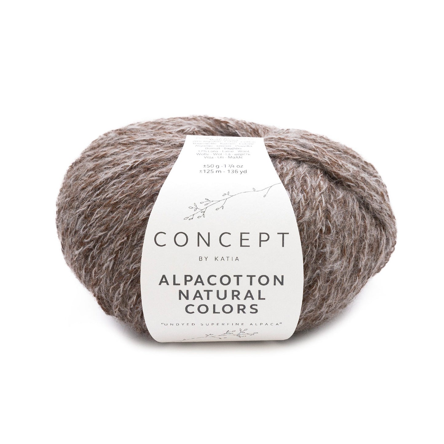 Katia Concept Alpacotton Natural Colors / 53 bruin