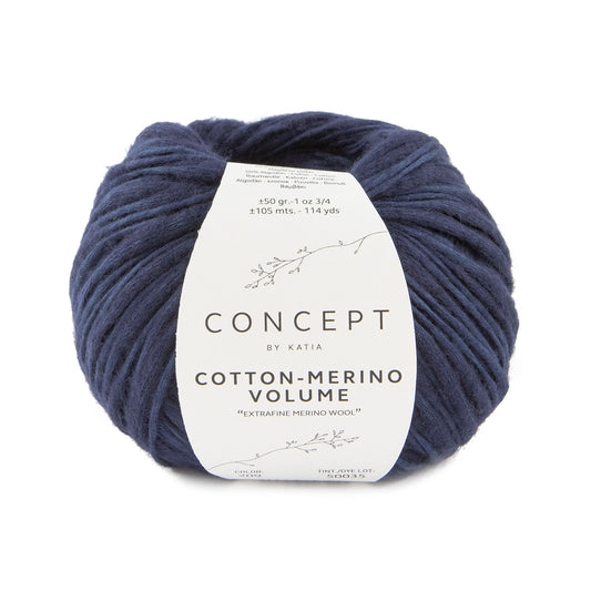 Concept by Katia Cotton Merino Volume / 209 Ultramarijn