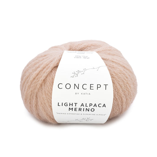 Concept by Katia Light Alpaca Merino / 206 porselein