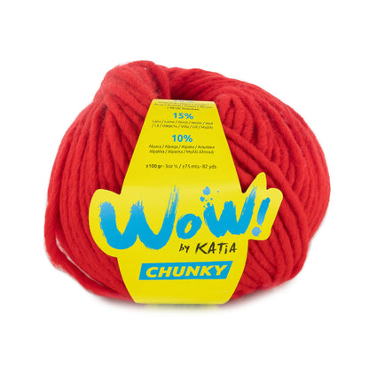 Katia WOW CHUNKY 71 / Rood