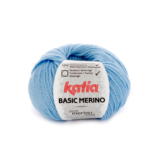 Katia Basic Merino 34 / Hemelsblauw