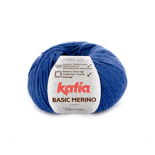 Katia Basic Merino 45 / Blauw