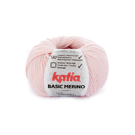 Katia Basic Merino 62 / Lichtroze