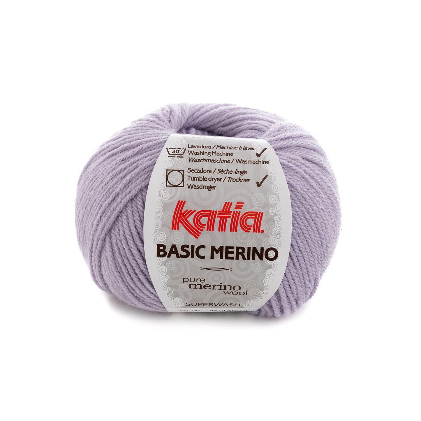Katia Basic Merino 77 / Licht lila